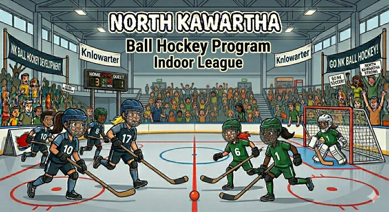 Ball hockey image.