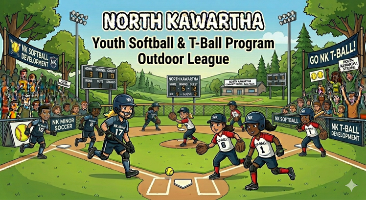 Youth softball image.